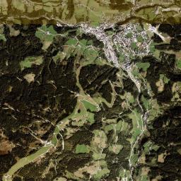 Wagrain High Resolution Satellite Map