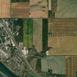 Washburn High Resolution Satellite Map