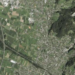 Batschuns High Resolution Satellite Map