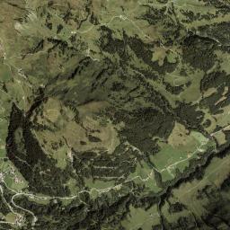 Damüls High Resolution Satellite Map