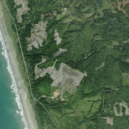 Aerial view of Moclips
