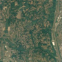 Lakeland South High Resolution Satellite Map