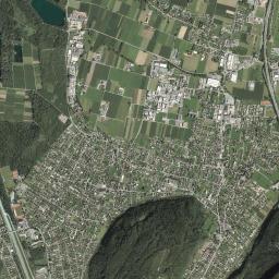 Politischer Bezirk Feldkirch High Resolution Satellite Map