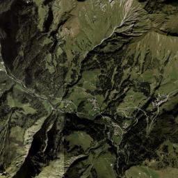 Schröcken High Resolution Satellite Map