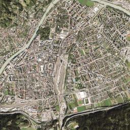 Innsbruck High Resolution Satellite Map