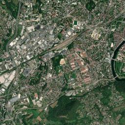 Besançon High Resolution Satellite Map