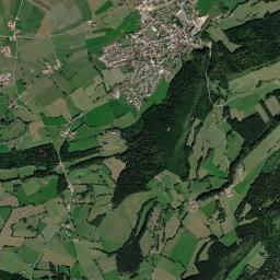 Damprichard High Resolution Satellite Map