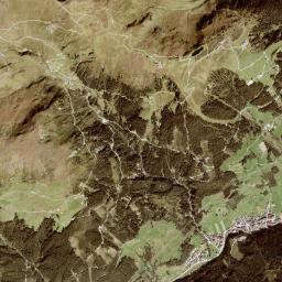 Gerlos High Resolution Satellite Map