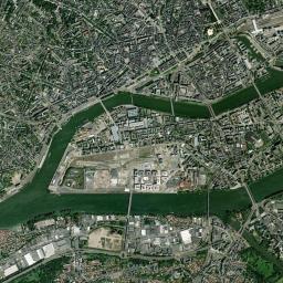 Nantes High Resolution Satellite Map