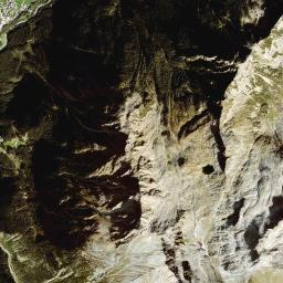 Krimml High Resolution Satellite Map