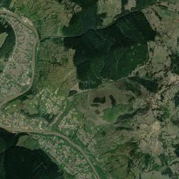 Comuna Borca High Resolution Satellite Map