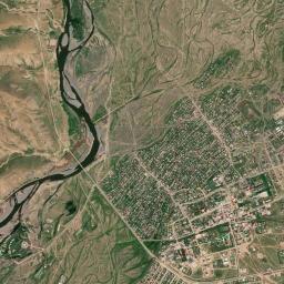 Kharkhorin High Resolution Satellite Map