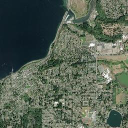 Steilacoom High Resolution Satellite Map