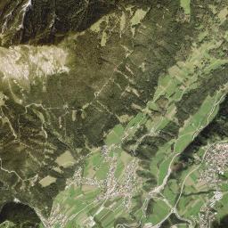 Telfes im Stubai High Resolution Satellite Map