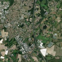 Les Sorinières High Resolution Satellite Map