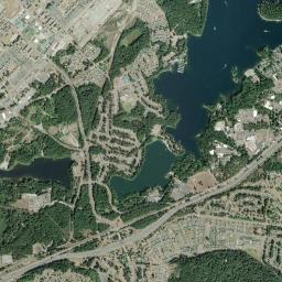 Joint Base Lewis McChord High Resolution Satellite Map