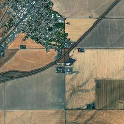 Ritzville High Resolution Satellite Map