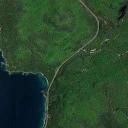 Aerial view of Mica Bay
