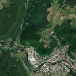 Ornans High Resolution Satellite Map