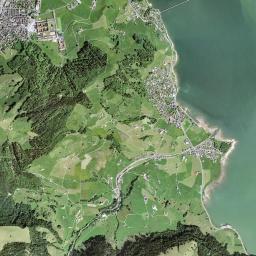 Bezirk Einsiedeln High Resolution Satellite Map