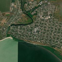 Novoazovs'k High Resolution Satellite Map