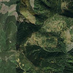 Aerial view of Bathtub Mountain