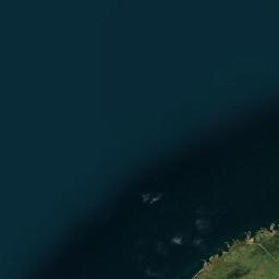 Aerial view of Fortune Head Ecological Reserve