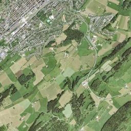La Chaux-de-Fonds High Resolution Satellite Map