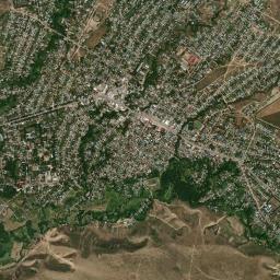 Urzhar High Resolution Satellite Map