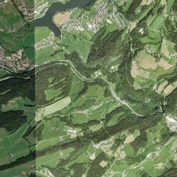 Les Brenets High Resolution Satellite Map