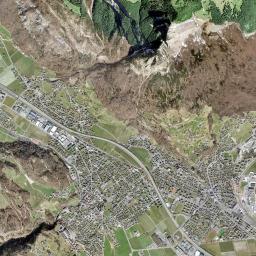 Sargans High Resolution Satellite Map