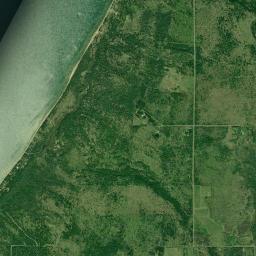 Aerial view of Agate Beach Park