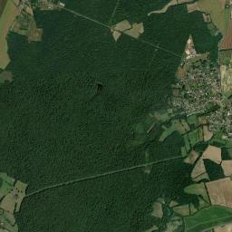 Cours-les-Barres High Resolution Satellite Map