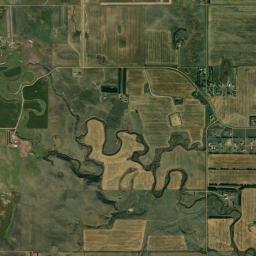 Manning, ND locator map