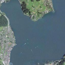 Hergiswil High Resolution Satellite Map