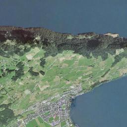 Ennetbürgen High Resolution Satellite Map