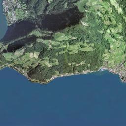 Vitznau High Resolution Satellite Map