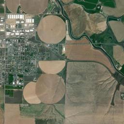 Warden High Resolution Satellite Map