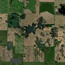 Kidder County High Resolution Satellite Map