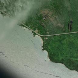 Aerial view of Stone Beach