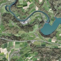 Mühleberg High Resolution Satellite Map