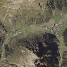 Galtür High Resolution Satellite Map