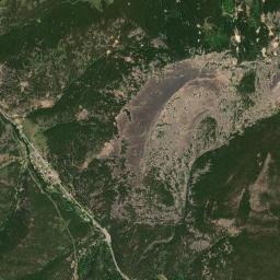 Aerial view of Neihart