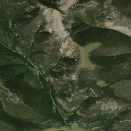 Aerial view of Yogo Gulch