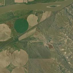 Aerial view of Sand Creek