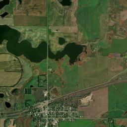 Steele, ND locator map