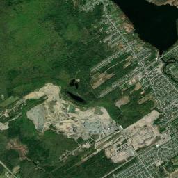 La Haute-Saint-Charles High Resolution Satellite Map