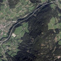 Gmünd in Kärnten High Resolution Satellite Map