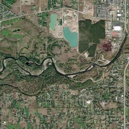 Orchard Homes High Resolution Satellite Map