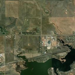 Dickinson, ND locator map